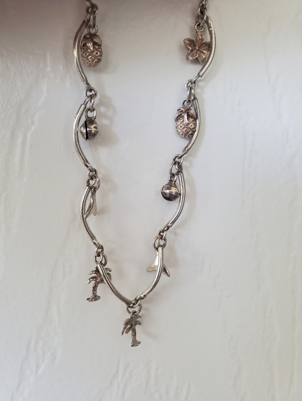 Islander Sterling Silver Anklet - Picture 9 of 14